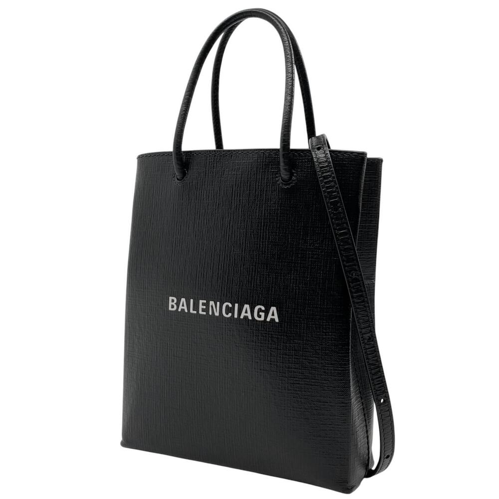 Balenciaga Shopping Shoulder Bag Handbag Black